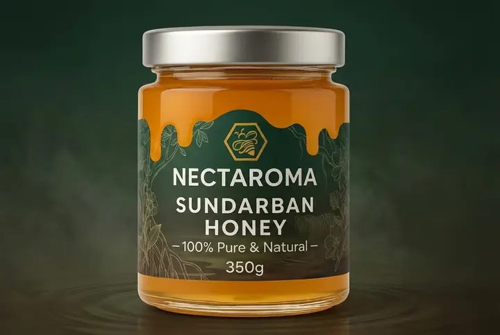 Nectaroma Sundarban Mangrove honey, 350g jar