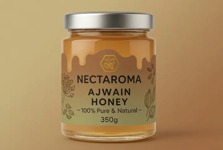 Nectaroma Ajwain honey, 350g jar