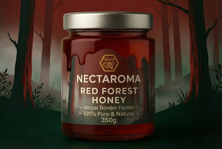 Nectaroma Red Forest honey, 350g jar