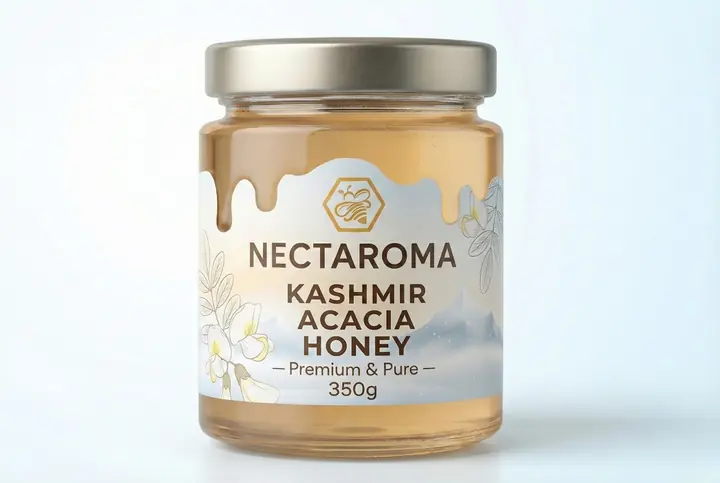 Nectaroma Kashmir Acacia honey, 350g jar