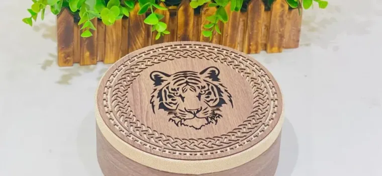 Tiger gift box design